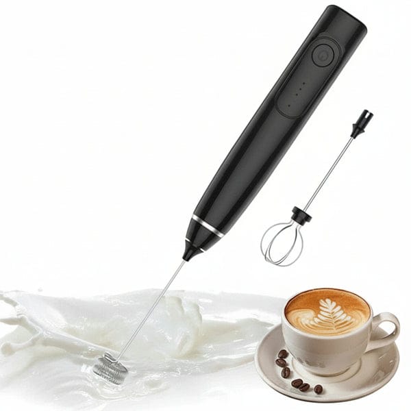 2-in-1 Electric Milk Frother & Egg Whisk