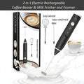 2-in-1 Electric Milk Frother & Egg Whisk
